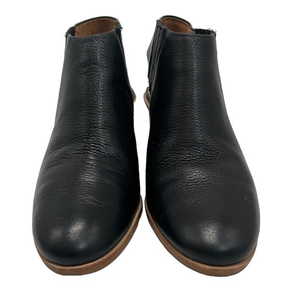 Gentle Souls Harlie Slingback Black Leather Open Back Comfort Booties Womens 9.5 - Picture 2 of 13